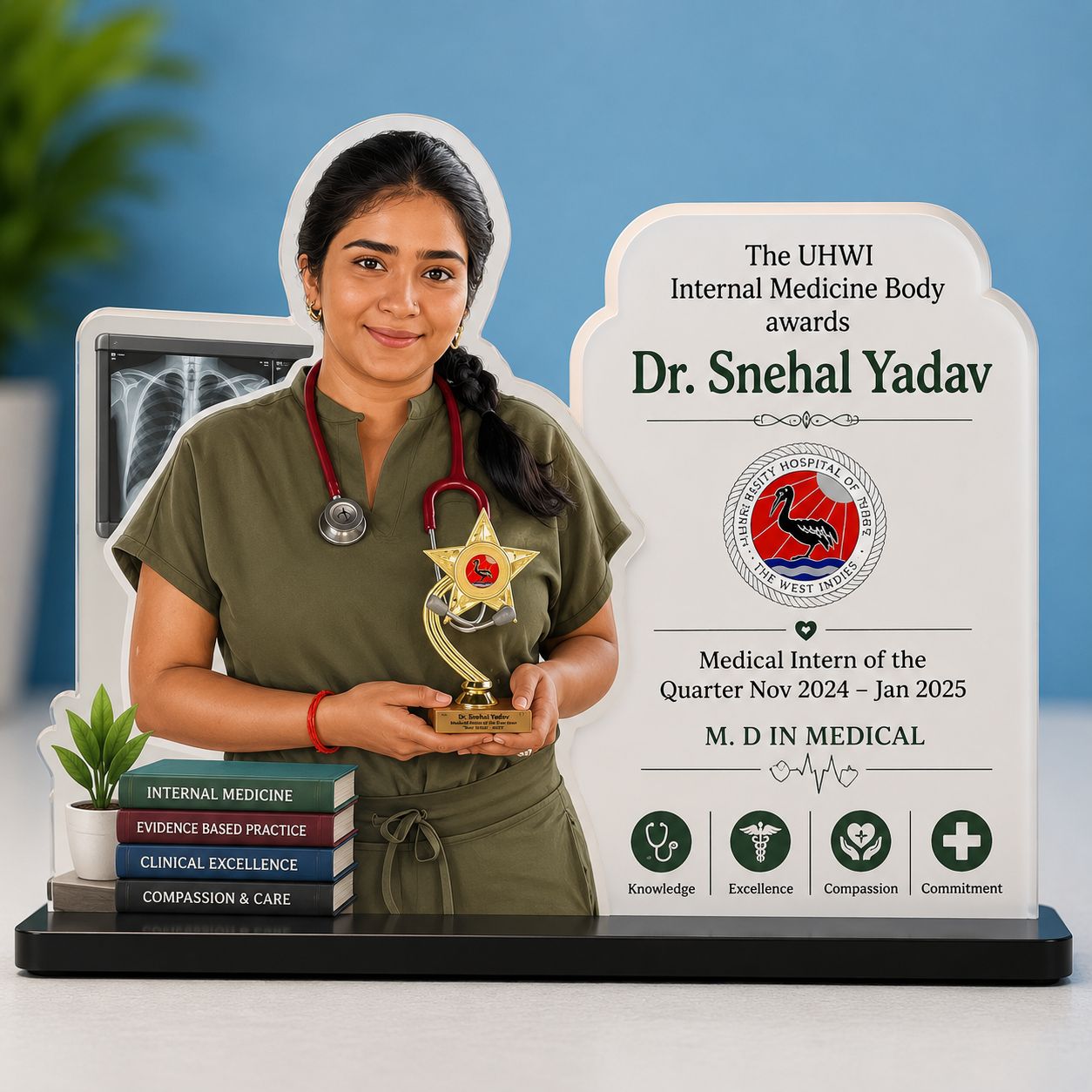Elite Doctor & Medical Professional Caricature